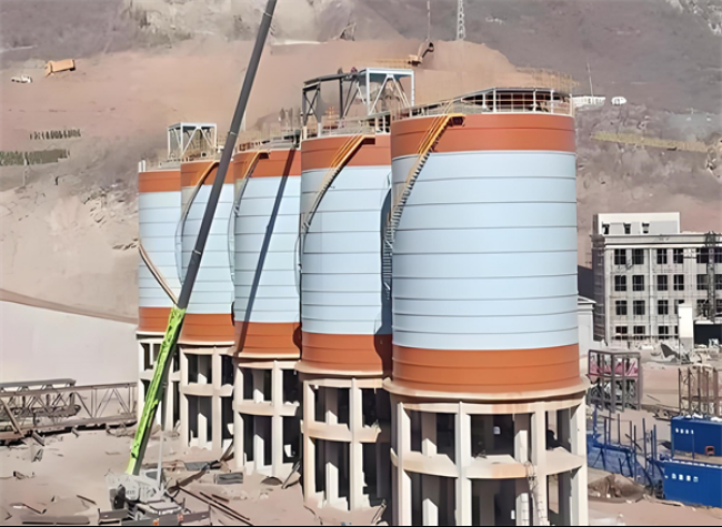 沁源高架钢板仓